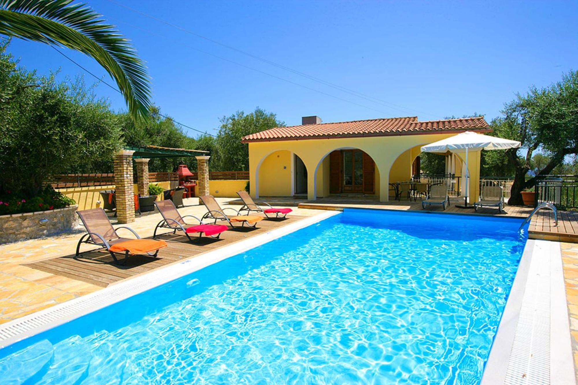 Villa Nitsa Signature Villa In Exquisite Northeastern Corfu Greece Ниссаки Экстерьер фото